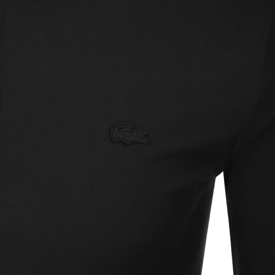 Alternative Image for ProductLacoste Long Sleeved Polo T Shirt Black3